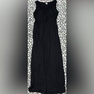 Boho Black Maxi Dress